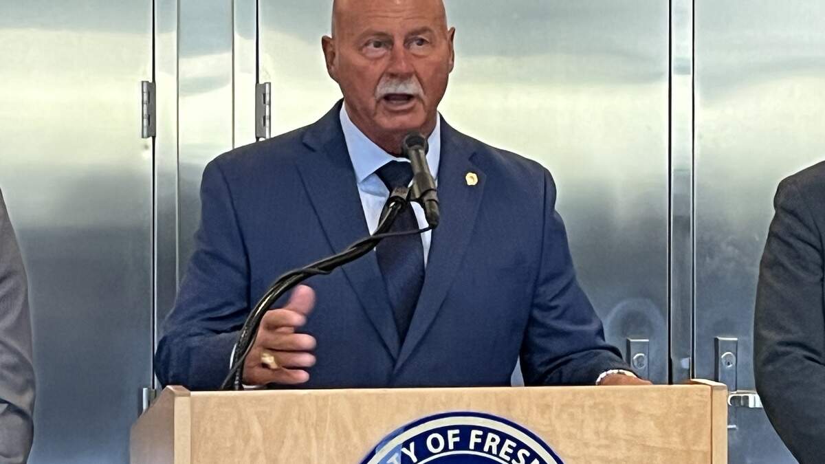 Fresno Mayor Jerry Dyer, at a July 27, 2026, news conference at Fresno City Hall, said he would run for a third term in 2028 if voters allow.